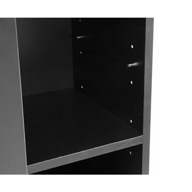 Sarantino 21 Pairs Shoe Cabinet Rack Storage Organiser 80 x 30 x 90cm in Black Image 3