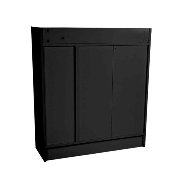 Sarantino 21 Pairs Shoe Cabinet Rack Storage Organiser 80 x 30 x 90cm in Black Image 5