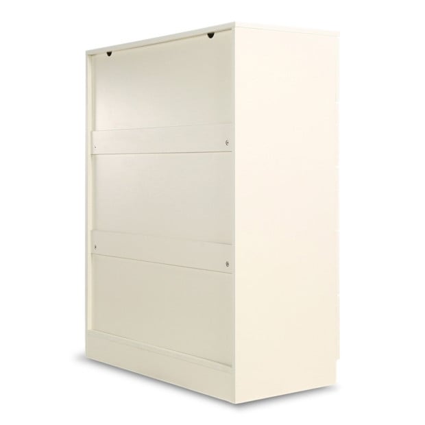 Sarantino Tallboy Dresser 6 Chest Of Drawers Cabinet 85 x 39.5 x 105cm in White Image 5