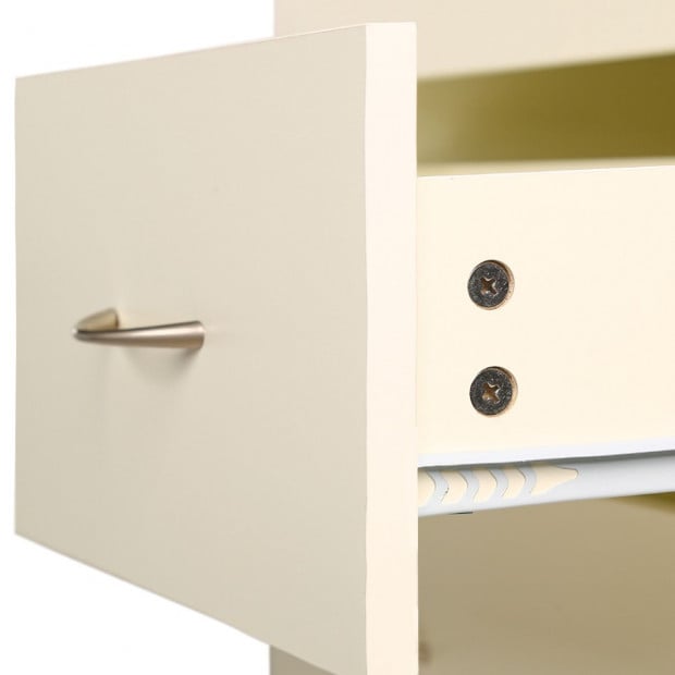Sarantino Tallboy Dresser 6 Chest of Drawers Storage Cabinet 85x39.5x105cm Image 6