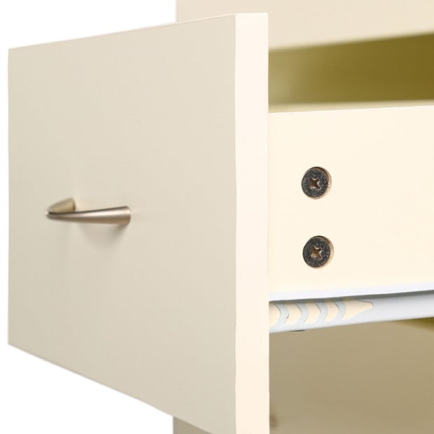 Sarantino Tallboy Dresser 6 Chest Of Drawers Cabinet 85 x 39.5 x 105cm in White Image 7