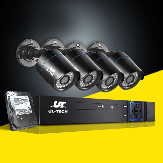 Ul-tech 1080p Cctv Camera Home Security System Dvr Hd Night Vision 4tb Image 7