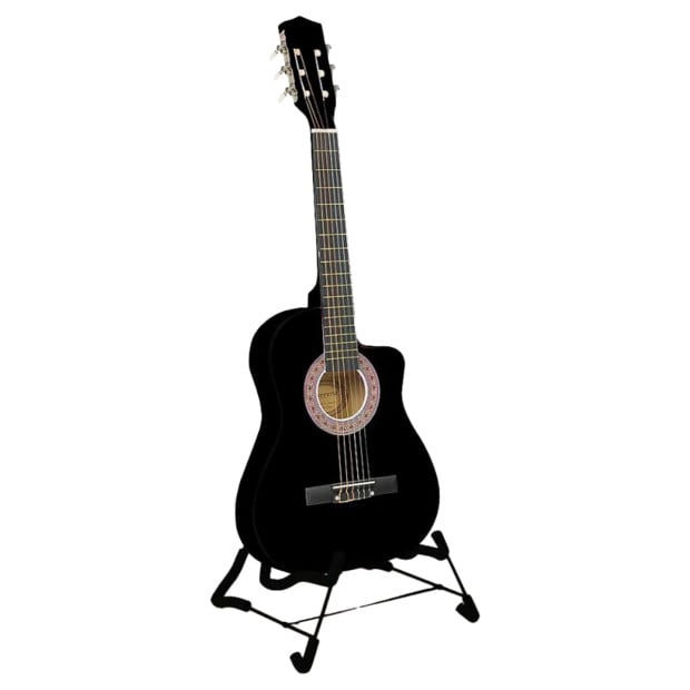Karrera Childrens acoustic guitar - Black Image 7
