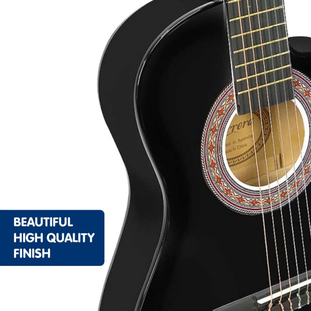 Karrera Childrens acoustic guitar - Black Image 4