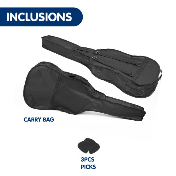 Karrera Childrens acoustic guitar - Black Image 6