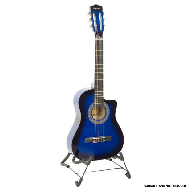 Karrera Childrens acoustic guitar - Blue Image 2
