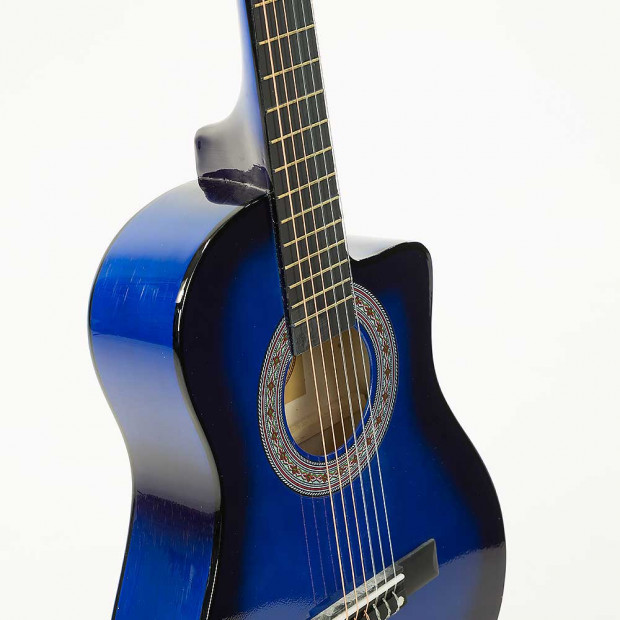 Karrera Childrens acoustic guitar - Blue Image 3