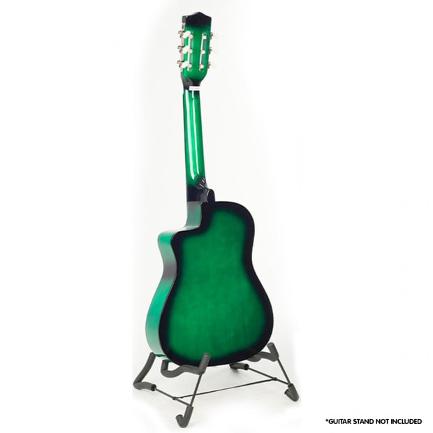 Karrera Childrens acoustic guitar - Green Image 2