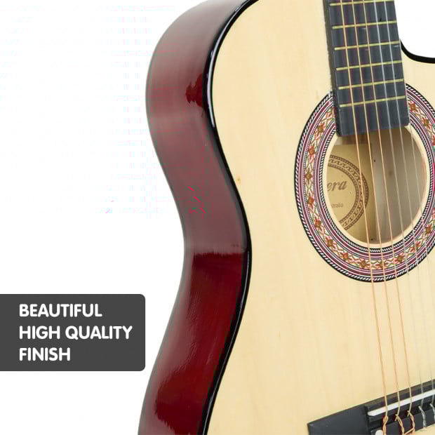 Karrera Childrens acoustic guitar - Natural Image 3
