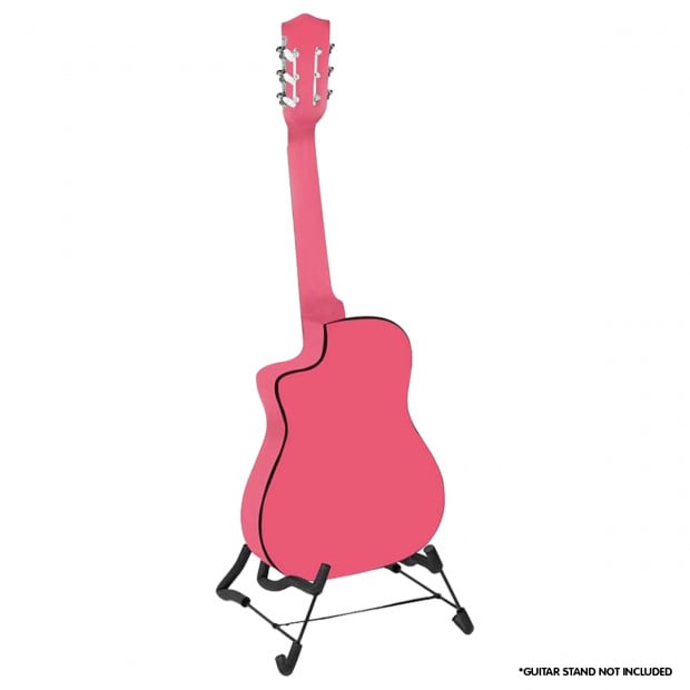 Karrera Childrens acoustic guitar - Pink Image 3