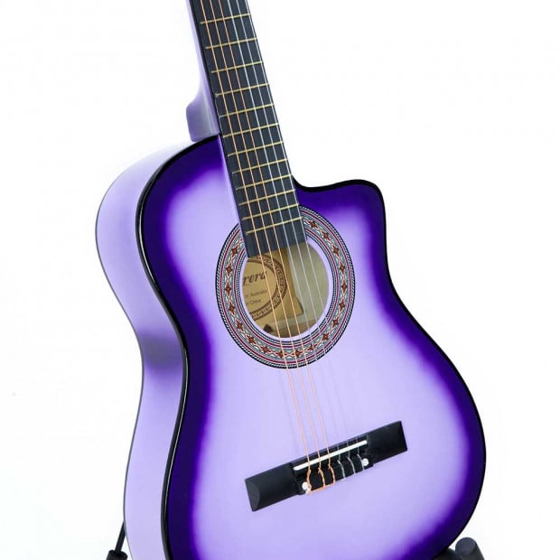 Karrera Childrens acoustic guitar - Purple Image 2