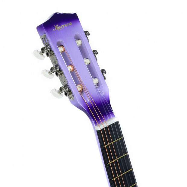 Karrera Childrens acoustic guitar - Purple Image 3