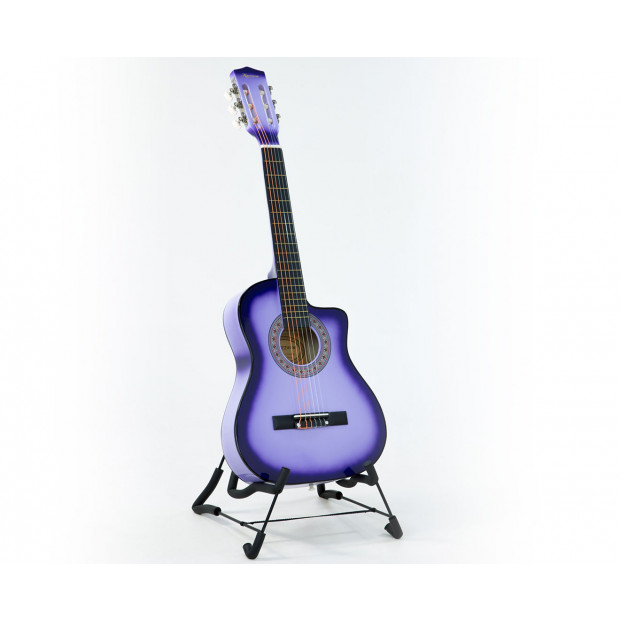 Karrera Childrens acoustic guitar - Purple Image 5