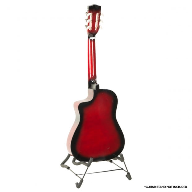 Karrera Childrens acoustic guitar - Red Image 2
