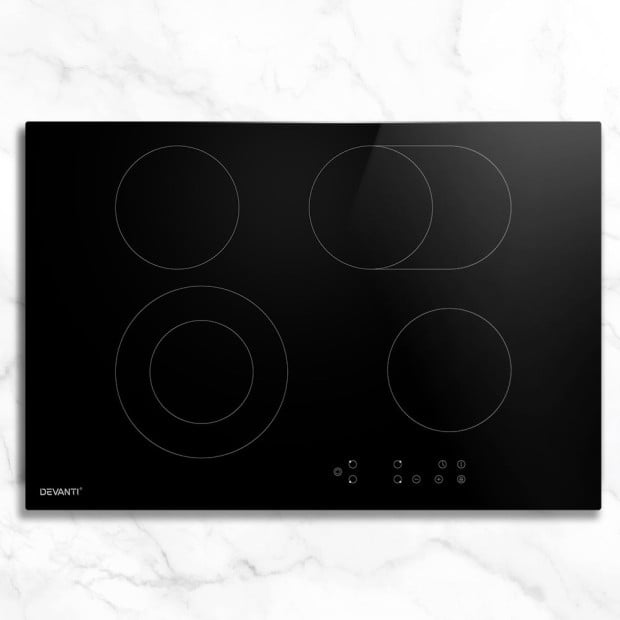 Ceramic Cooktop 77cm Electric Cooker 4 6 Burner Stove Touch Control Image 8