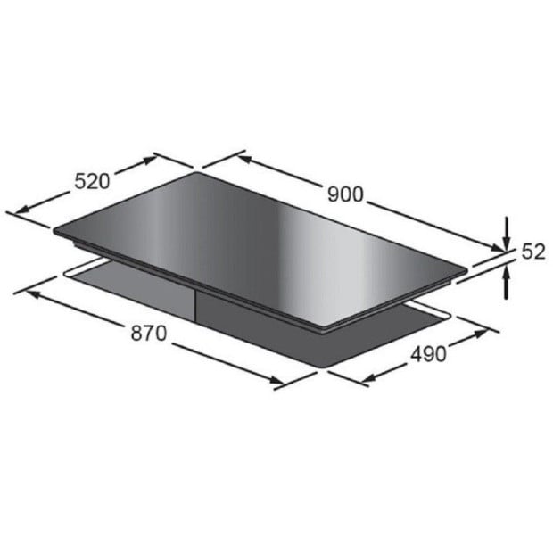Kleenmaid 90cm Ceramic Cooktop CCT9030 Image 2