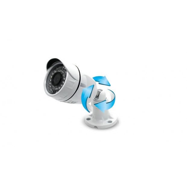 Elinz 1080p Hd 2.0mp Ahd Bullet Cctv Security Camera Night Vision Image 3