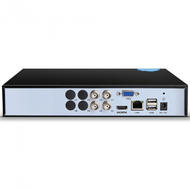 UL-TECH 4CH 5 IN 1 DVR CCTV Security System Video Recorder 4 Cameras Image 3