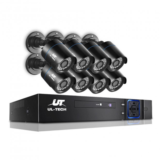 1080P Eight Channel HDMI CCTV Security Bullet Camera