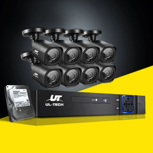 UL-tech CCTV Camera Home Security System 8CH DVR 1080P Image 7
