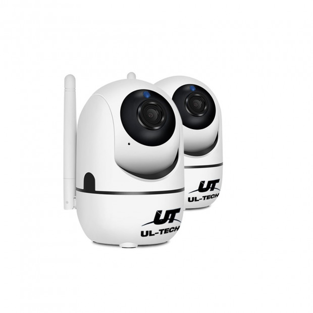 UL-TECH 1080P Wireless IP Camera CCTV Security System r White