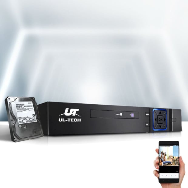 Ul-tech Cctv Security Camera 4ch Dvr 1080p 5in1 Recorder Video 4tb Image 7