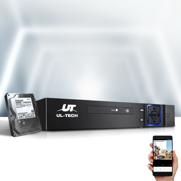 Ul-tech Dvr Recorder Cctv System 8ch 1080p 5in1 Surveillance 4tb Image 7