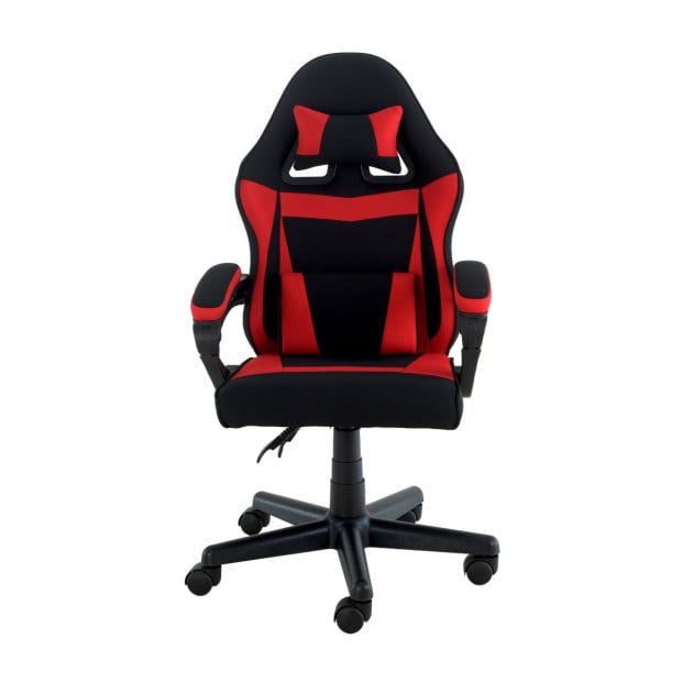 Sarantino Antre Kids Study Gaming Chair - Black and Red Image 2