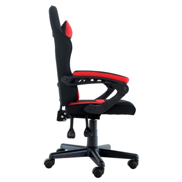 Sarantino Antre Kids Study Gaming Chair - Black and Red Image 5