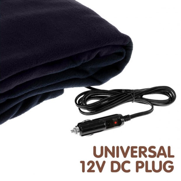 Laura Hill Heated Electric Car Blanket 150x110cm 12V - Blue Image 6