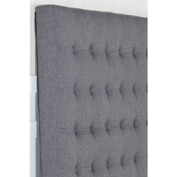 Cilantro King Charcoal Headboard Image 5