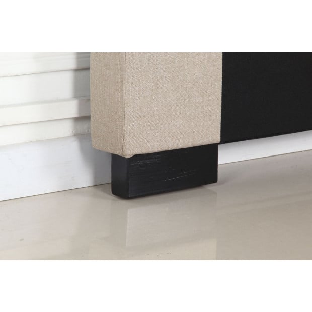 Cilantro Double Beige Headboard Image 5