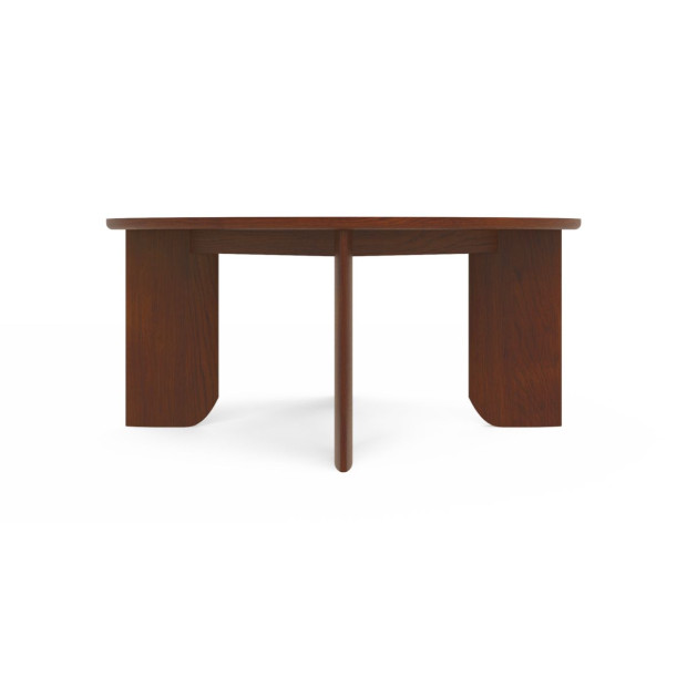 Clover Coffee Table Vintage Walnut Wood