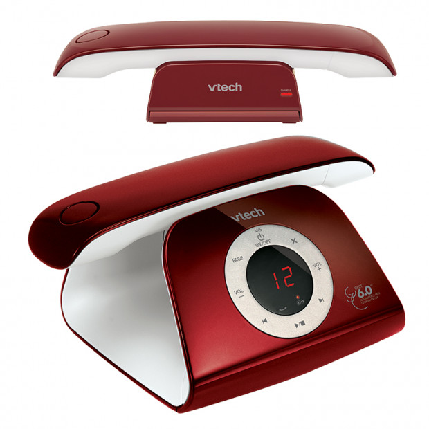 VTech 15151 TWIN DECT6.0 cordless phone Red