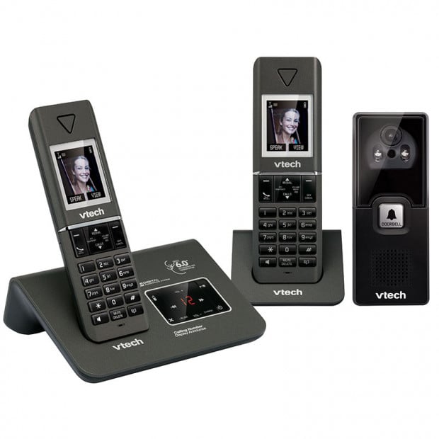 VTech 15950 Twin DECT6.0 cordless phone with Video Doorbell