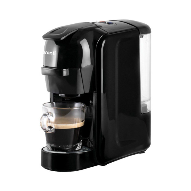 Pronti HomeMaid 3-in-1 Coffee Machine Multi-Capsule Pods and Ground Coffee Nespresso & Caffitaly Compatible CM-511HM Image 2