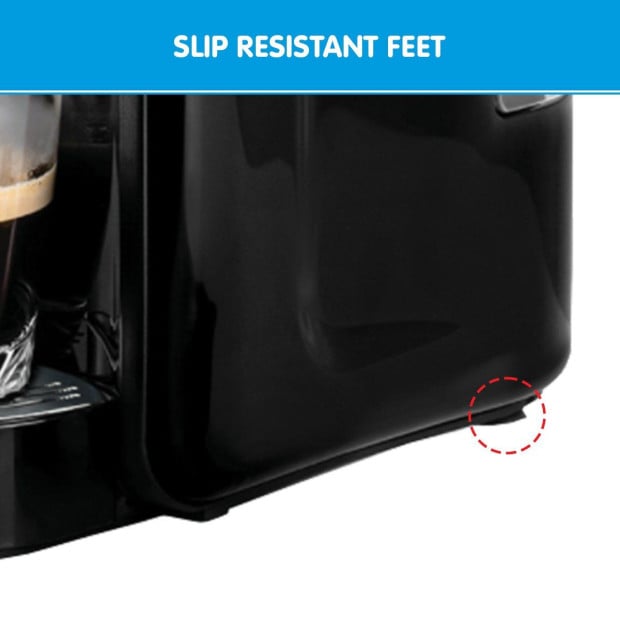 Pronti HomeMaid 3-in-1 Coffee Machine Multi-Capsule Pods and Ground Coffee Nespresso & Caffitaly Compatible CM-511HM Image 10