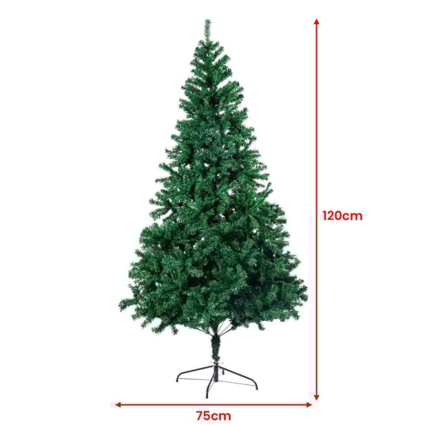 Christabelle Green Artificial Christmas Tree 1.2m - 300 Tips Image 4