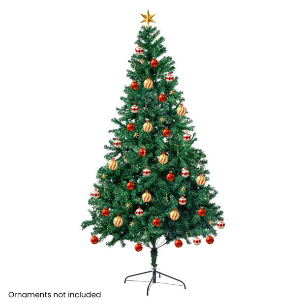 Christabelle Green Artificial Christmas Tree 2.4m - 1500 Tips Image 2