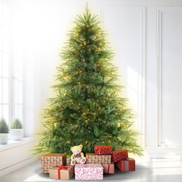 Christabelle 1.8m Prelit Everglow Fir Christmas Tree with Storage Bag Image 12