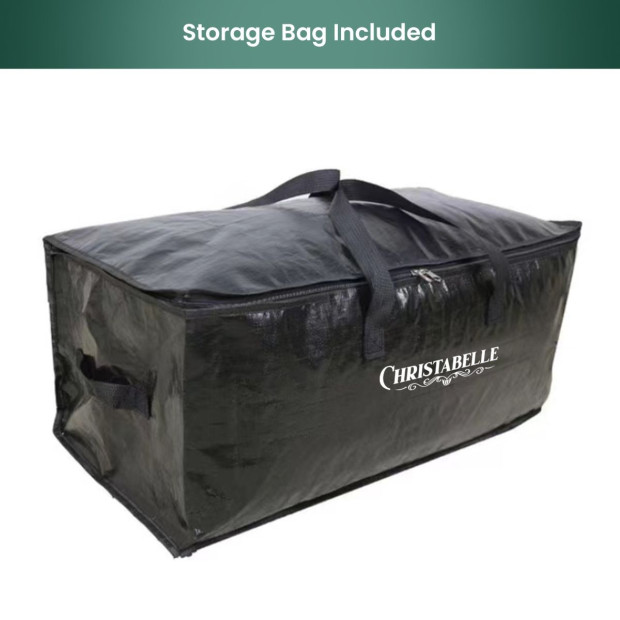 Christabelle 1.8m Prelit Everglow Fir Christmas Tree with Storage Bag Image 2