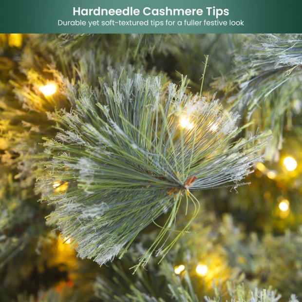 Christabelle 1.2m Christmas Tree Cashmere Pine 4ft Pre-Lit LED Lights Image 7