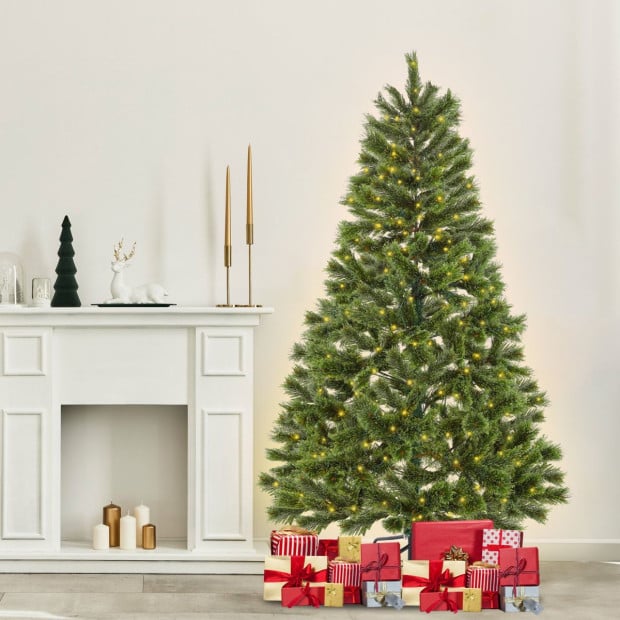 Christabelle 1.2m Prelit Lumina Pine Christmas Tree Image 10