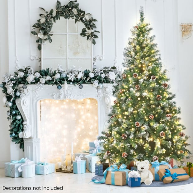 Christabelle 2.1m Pre Lit LED Christmas Tree with Pine Cones Image 10