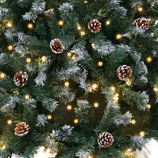 Christabelle 2.1m Pre Lit LED Christmas Tree with Pine Cones Image 9