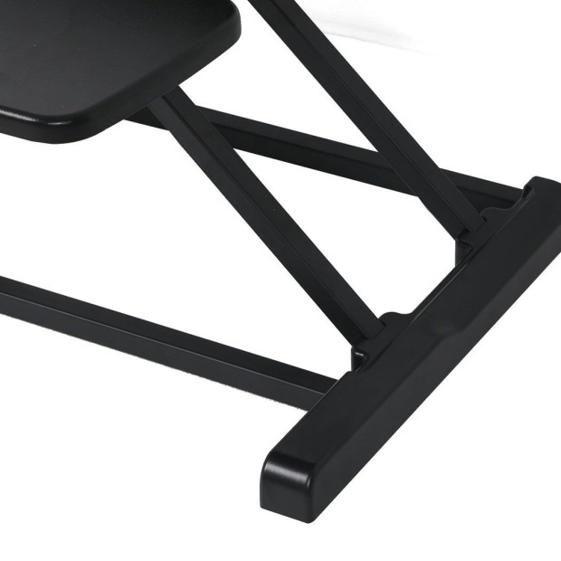 Standing Office Desk Riser Height Adjustable Sit Stand Shelf Computer Image 4