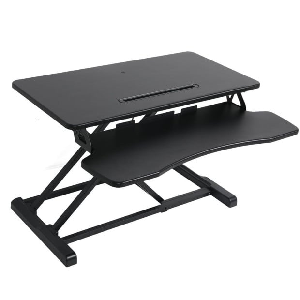 Standing Office Desk Riser Height Adjustable Sit Stand Shelf Computer