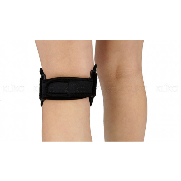 Reinforced kneecap injury compression support Image 3