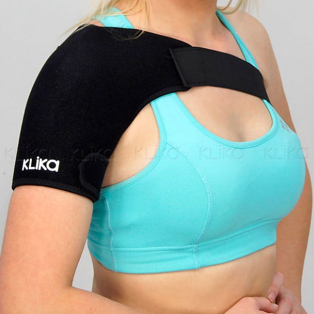 Shoulder sports injury compression support