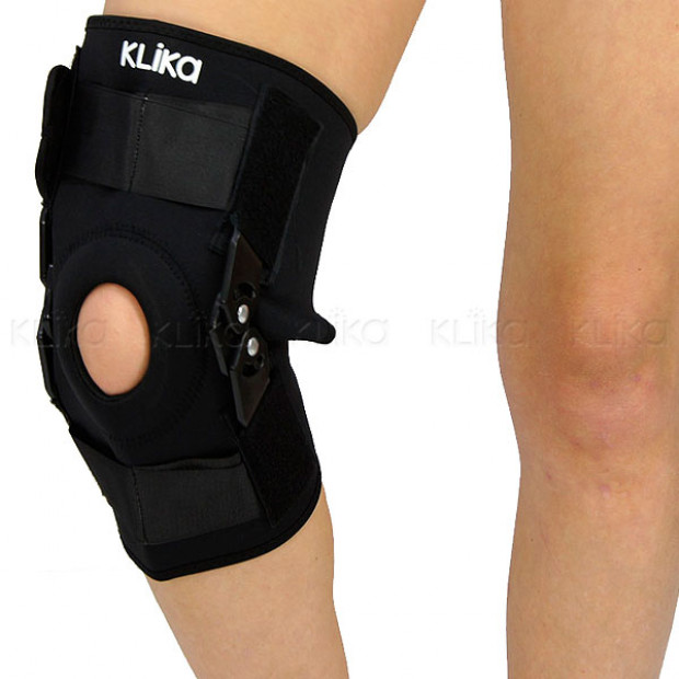 Knee brace sports injury compression support